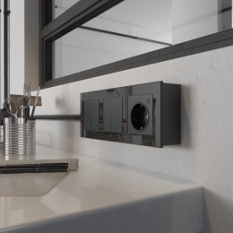 W8000008 Коробка для накладного монтажа (черный) Werkel a053528