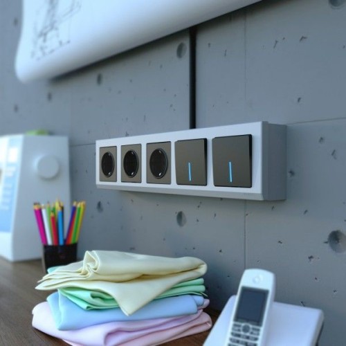 W8000006 Коробка для накладного монтажа (серебряный) Werkel a053527