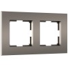 Рамка на 2 поста Slab (бронза матовый) Werkel a062812 W0022963