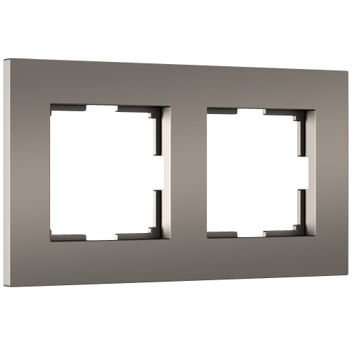 Рамка на 2 поста Slab (бронза матовый) Werkel a062812 W0022963