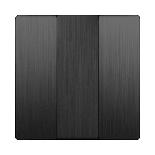 W1139004 Набор клавиш для выключателя трехклавишного (графит рифленый) Antik Werkel a050742