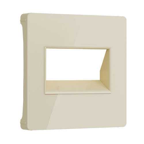 W1191143 Накладка для двойной розетки Еthernet RJ-45 (айвори акрил) Werkel a064068