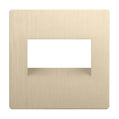 WL10-RJ45+RJ45-CP Накладка для двойной розетки Еthernet RJ-45 (шампань рифленый) Antik Werkel a041306 a051415