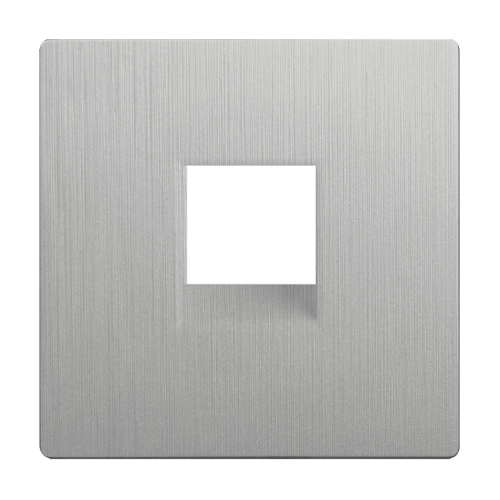 WL09-RJ-11-CP Накладка для RJ11 (серебряный рифленый) Antik Werkel a041448