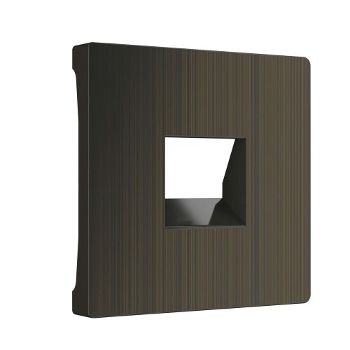 W1191212 Накладка для RJ45 и RJ11 (бронзовый) Werkel a051063