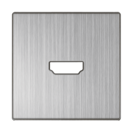 WL02-HDMI-CP Накладка для розетки HDMI (глянцевый никель) Antik Werkel a040418