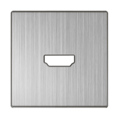 WL02-HDMI-CP Накладка для розетки HDMI (глянцевый никель) Antik Werkel a040418