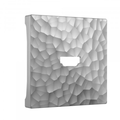 W1296006 Накладка для двойной розетки Еthernet RJ-45 (серебряный) Hammer Werkel a052069