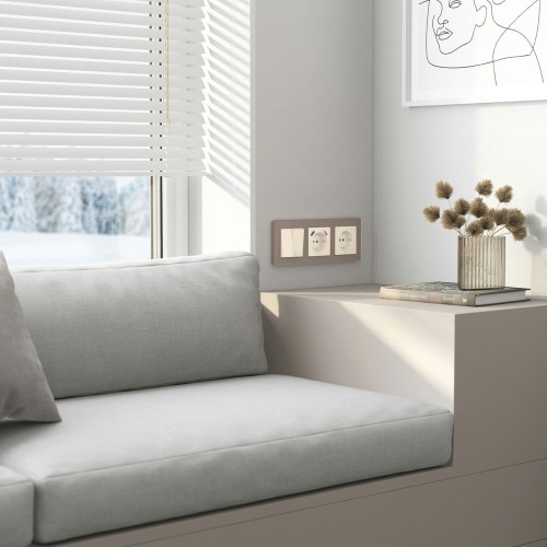 W1179543 Накладка для розетки USB (айвори акрил) Werkel a064069