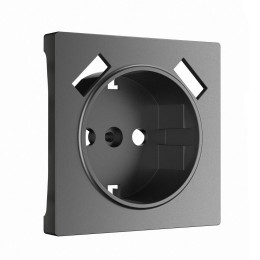 W1179564 Накладка для розетки USB (графит матовый) Werkel a063113