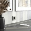 W1179564 Накладка для розетки USB (графит матовый) Werkel a063113