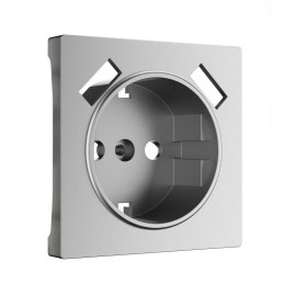 W1179565 Накладка для розетки USB (серебряный матовый) Werkel a063623