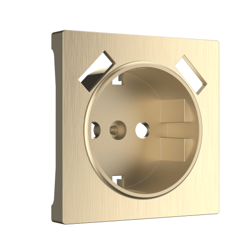 W1179510 Накладка  для розетки USB (шампань рифленый) Antik Werkel a051422