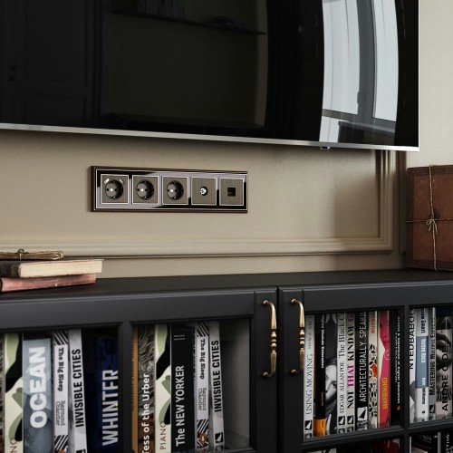 W1193012 Накладка для TV розетки оконечной (бронзовый) Werkel a051069