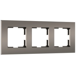 Рамка на 3 поста Slab (бронза матовый) Werkel a062814 W0032963