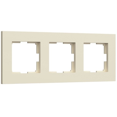 Рамка на 3 поста Slab (айвори матовый) Werkel a062808 W0032962