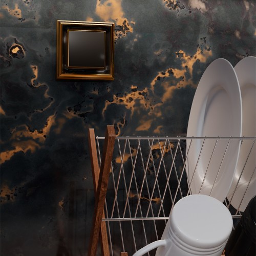 W1110064 Выключатель одноклавишный (графит матовый) Werkel a063095