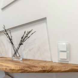 W1113001 Перекрестный переключатель одноклавишный (белый) Antik Werkel a051117