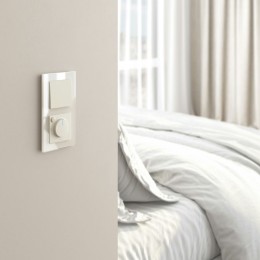 W1113062 Перекрестный выключатель одноклавишный (айвори матовый) Werkel a062420