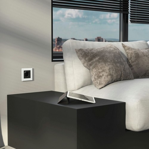 Рамка на 1 пост Senso (белый, стекло soft-touch) Werkel W0013101 a064564