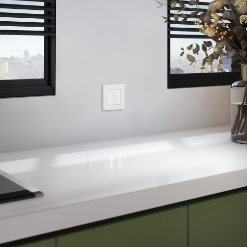 Рамка на 1 пост Slab (белый матовый) Werkel a062793 W0012961