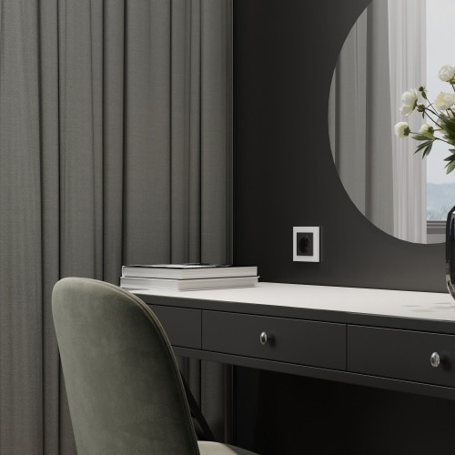 Рамка на 1 пост Slab (белый матовый) Werkel a062793 W0012961