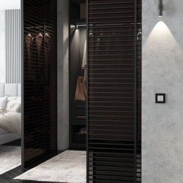 Рамка на 1 пост Slab (черный матовый) Werkel a062799 W0012908