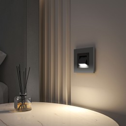 Рамка на 1 пост Slab (серебро матовый) Werkel a062811 W0012965