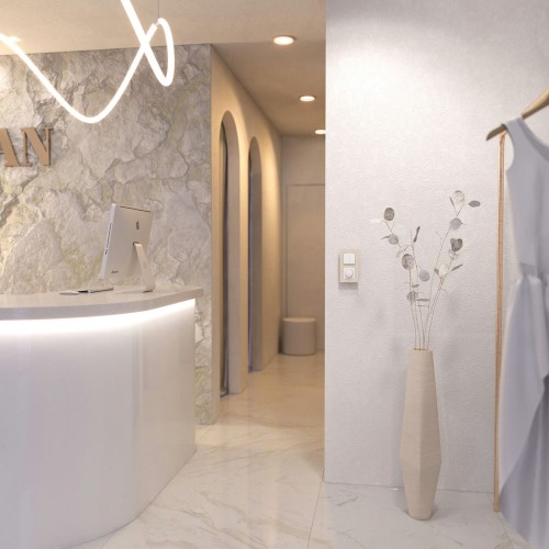 Рамка на 2 поста Slab (айвори матовый) Werkel a062806 W0022962