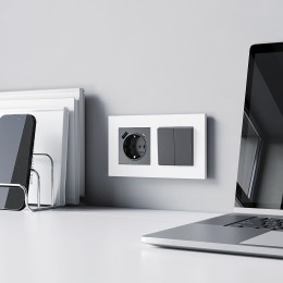 Рамка на 2 поста Slab (белый матовый) Werkel a062795 W0022961