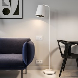 Рамка на 2 поста Slab (белый матовый) Werkel a062795 W0022961