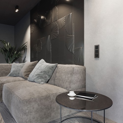 Рамка на 3 поста Slab (бронза матовый) Werkel a062814 W0032963