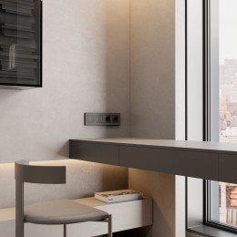 Рамка на 4 поста Slab (бронза матовый) Werkel a062816 W0042963