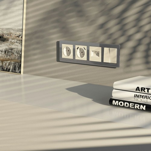 W1181162 Розетка двойная Ethernet RJ-45 (айвори матовый) Werkel a062429