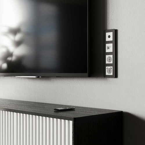 W1181161 Розетка двойная Ethernet RJ-45 (белый матовый) Werkel a062408