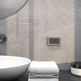 W1172204 Розетка двойная влагозащ. с зазем. с защит. крышками и шторками (графит рифленый) Werkel a057291