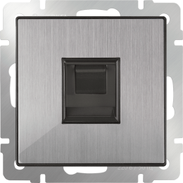 W1181002 Розетка Ethernet RJ-45 (глянцевый никель) Antik Werkel a051079