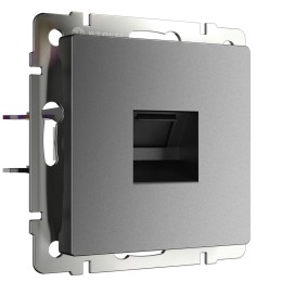 W1181064 Розетка Ethernet RJ-45 (графит матовый) Werkel a063108