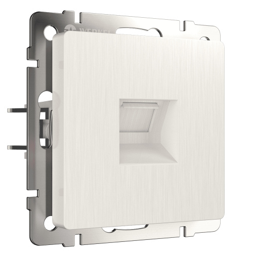 W1181013 Розетка Ethernet RJ-45 (перламутровый рифленый) Antik Werkel a051190