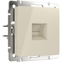 W1181003 Розетка Ethernet RJ-45  (слоновая кость) Antik Werkel a051467