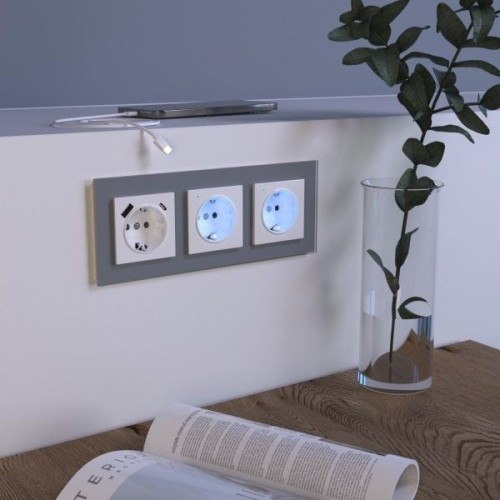 W1171701 Розетка с быстрой зарядкой USB Type A+С белая Werkel a056272