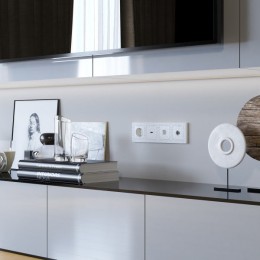 W1271101 Розетка с заземлением и шторками (белый) Hammer Werkel a052020