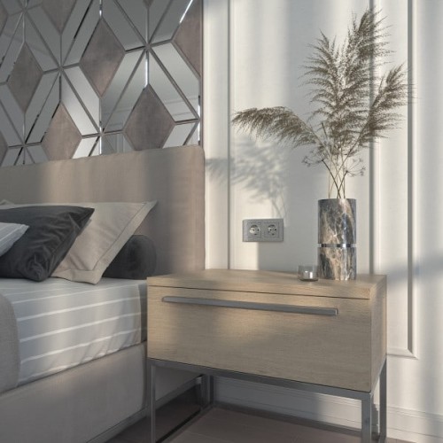 W1271106 Розетка с заземлением и шторками (серебряный) Hammer Werkel a052076