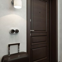 W5871052 Розетка с заземлением (мокко матовый/хром) Vintage Werkel a055927