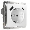 W1171701 Розетка с быстрой зарядкой USB Type A+С белая Werkel a056272
