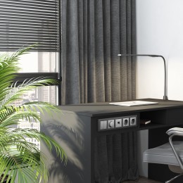 W1171765 Розетка с заземлением, шторками и USB тип A+C (серебряный матовый) Werkel a063618