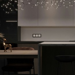 W4522001 Сенсорный выключатель двухклавишный с подсветкой (белый) Werkel a063598