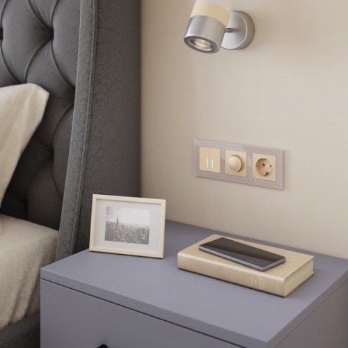 W4520611 Умный сенсорный выключатель двухклавишный шампань Werkel a048329