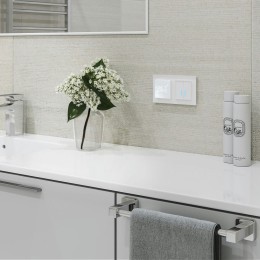 W4520601 Умный сенсорный выключатель двухклавишный Белый Antik Werkel a048322