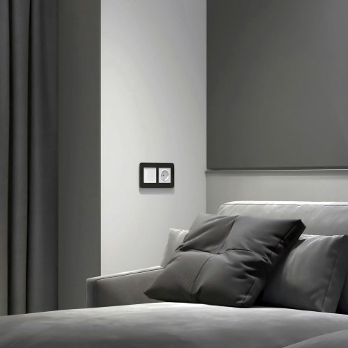 W4512001 Сенсорный выключатель одноклавишный с подсветкой (белый) Werkel a063597